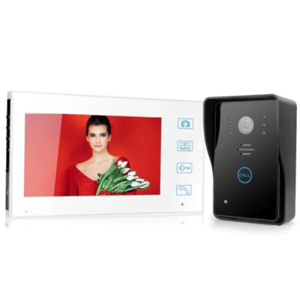 LLLSSS Smart Video Intercom Video Doorbell Entry Camera Waterproof Home Video Doorphone Security System