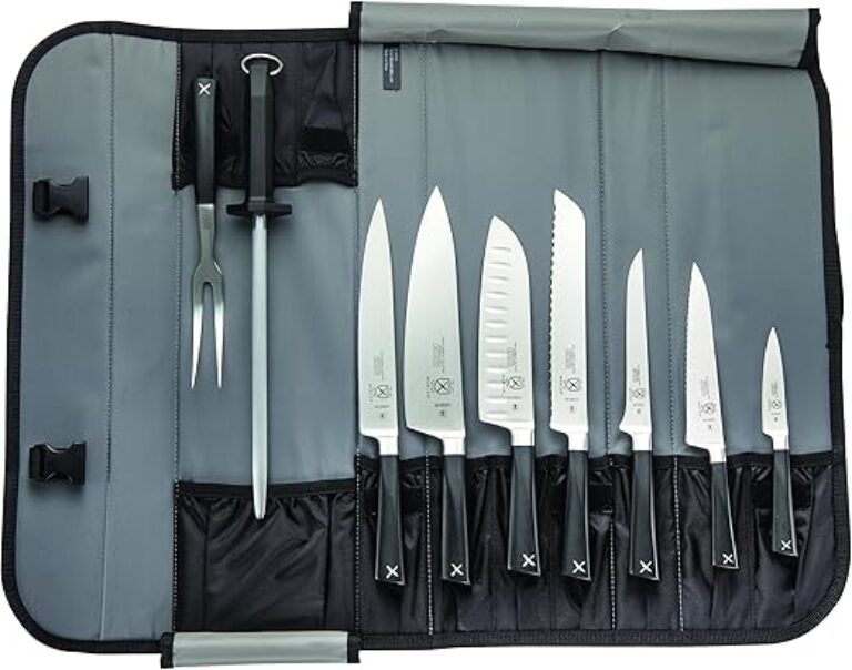 Mercer Culinary Züm 10-Piece Forged Knife Set in Case