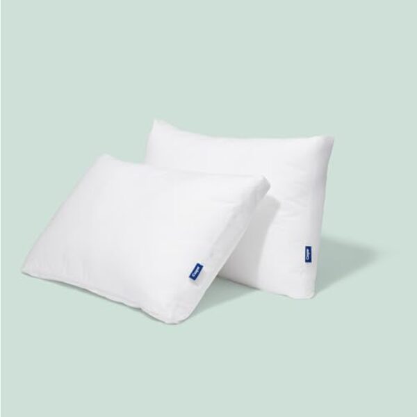 Casper Original Pillow for Sleeping, King, White, Two Pack