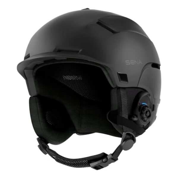 Sena Latitude S1, Snow Helmet with Built in Speakers and Microphone, Four-Way Bluetooth Intercom, Hands-Free Open Communication, Listen to Music (Size L)