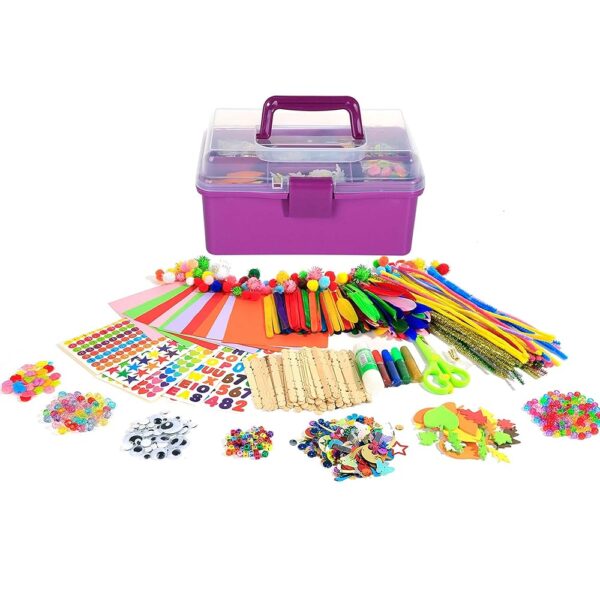 1000+ PCS Kids DIY Craft Supplies Set