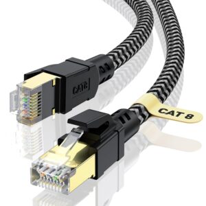 25FT Cat 8 High-Speed Ethernet Cable