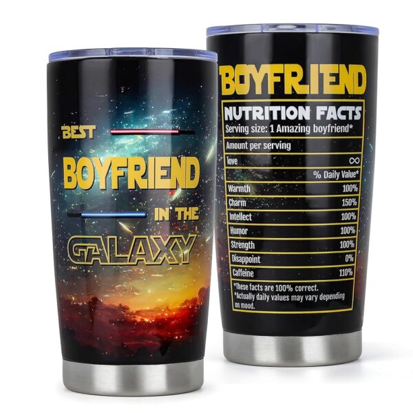 Cool 20oz Insulated Tumbler for Boyfriend