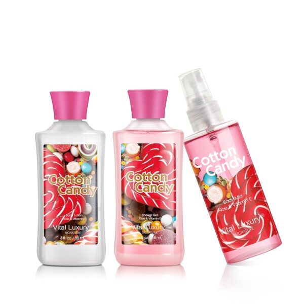 Cotton Candy Travel Bath & Body Set