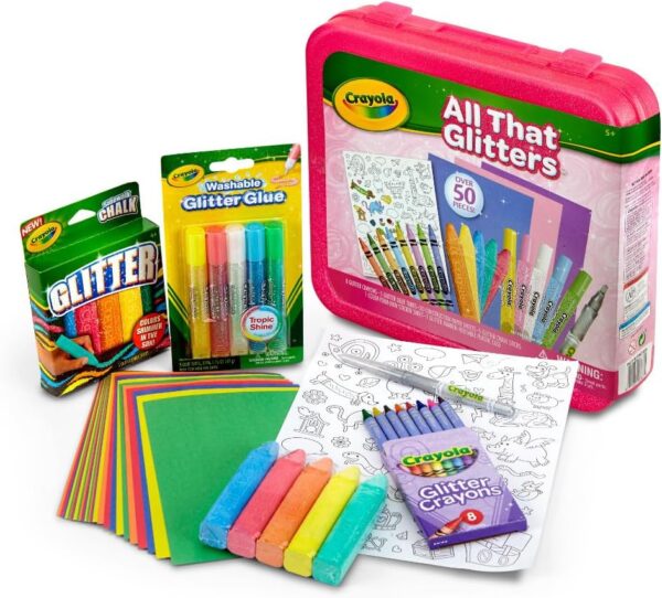 Crayola Glitter Art Case for Kids