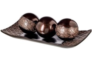 Creative Scents Decorative Tray and Ball Set