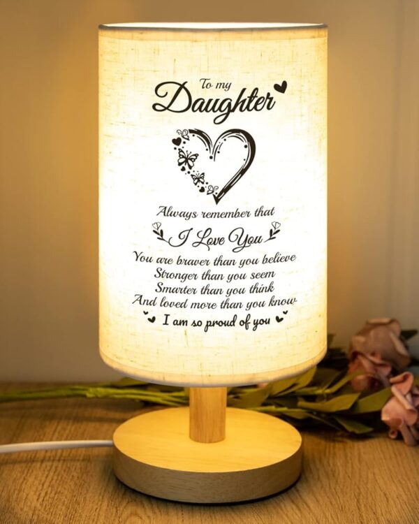 Daughter Gift Table Lamp from Parents