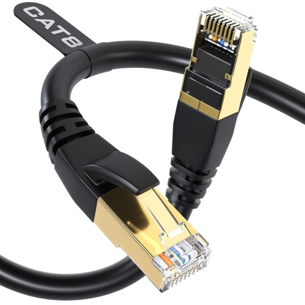 DbillionDa Cat8 Ethernet Cable, 6FT