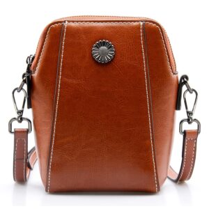 Designer Leather Small Crossbody Bags for Women