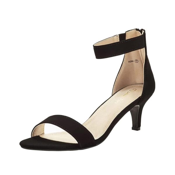 DREAM PAIRS Women's Fiona Open Toe Heels