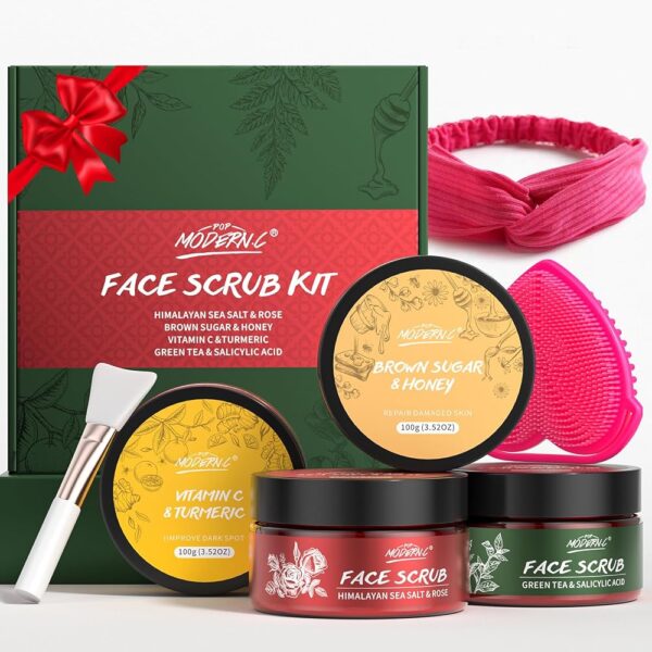 Exfoliating Face Scrub Gift Set