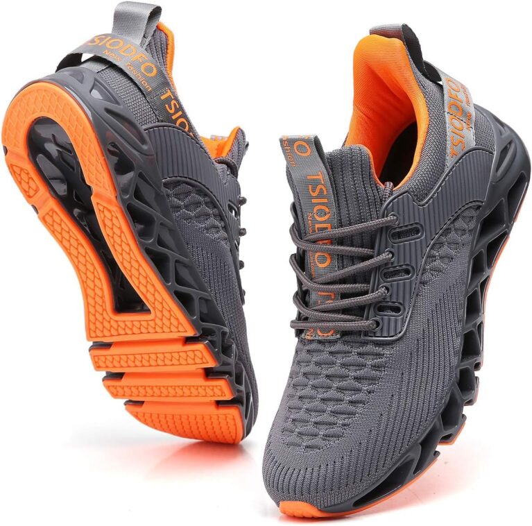 Ezkrwxn Men's Non-Slip Running Sneakers