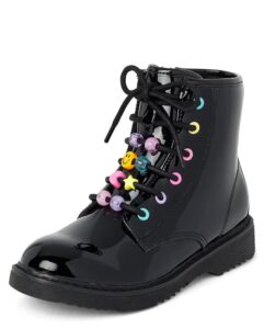 Girls' Lace Up Combat Boot