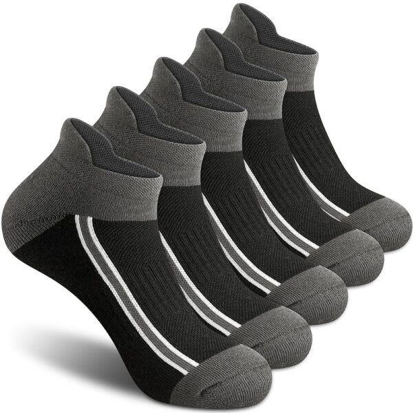 Gonii Men's Thick Cushioned Ankle Socks