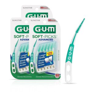 GUM Soft-Picks Advanced Dental Picks, Disposable