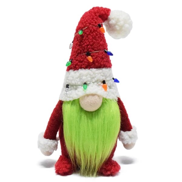 Handmade Christmas Grinch Gnome Ornament