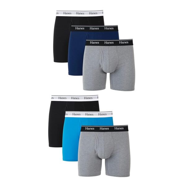 Hanes Men's Stretch Cotton Boxer Briefs