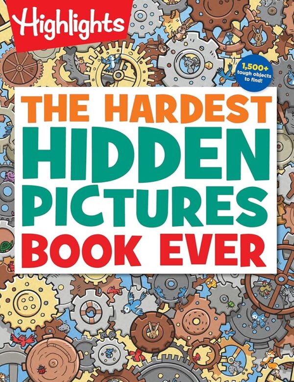 Hardest Hidden Pictures Book: 1500+ Objects