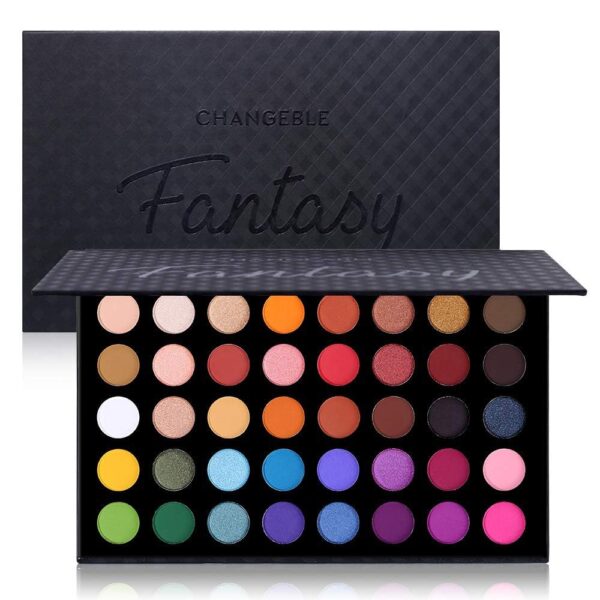 Highly Pigmented Matte & Shimmer Eyeshadow Palette