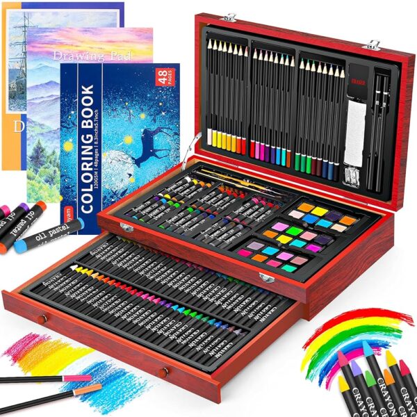 iBayam 150-Pack Deluxe Art Supplies Set