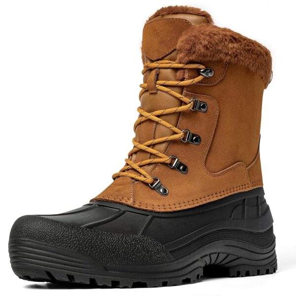 Kelway Men's Waterproof Insulated Winter Boots