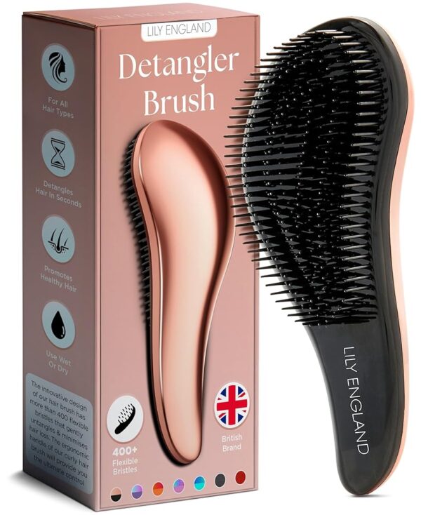 Lily England Detangler Brush for All Hair Types