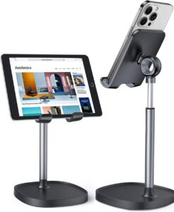 LISEN Adjustable Phone Stand for Desk