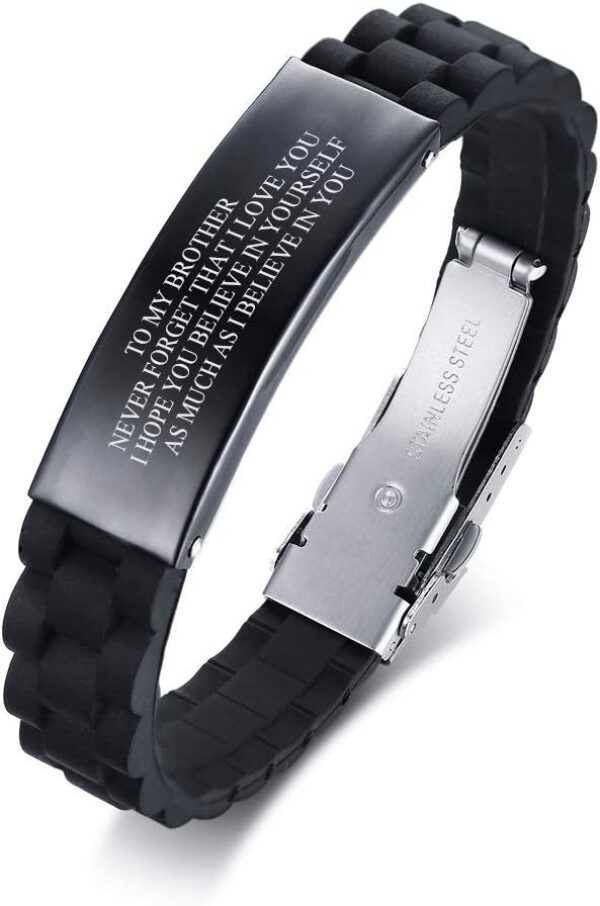 MEALGUET Inspirational Bracelet for Brothers