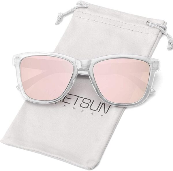 MEETSUN Polarized Retro Sunglasses for All