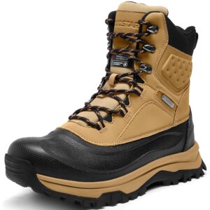 Men's Insulated Waterproof Winter Snow Boots