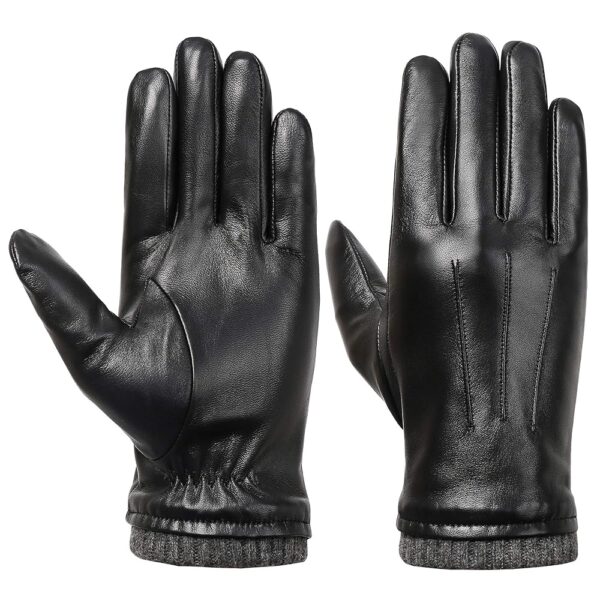 Men's Italian Sheepskin Touch Screen Gloves