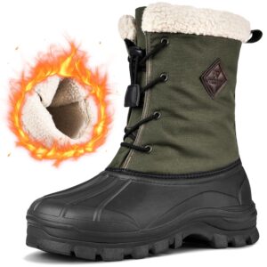 Men's Waterproof Insulated Snow Boots