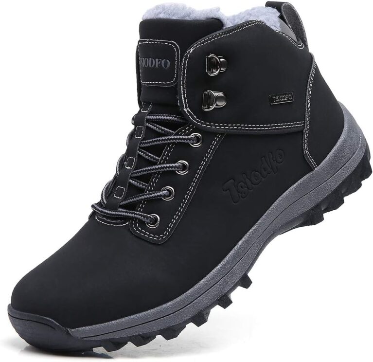 Men's Waterproof Leather Hiking Boots