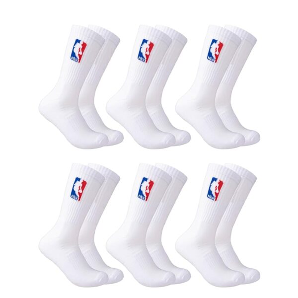 NBA Cushioned Crew Socks 6-Pack