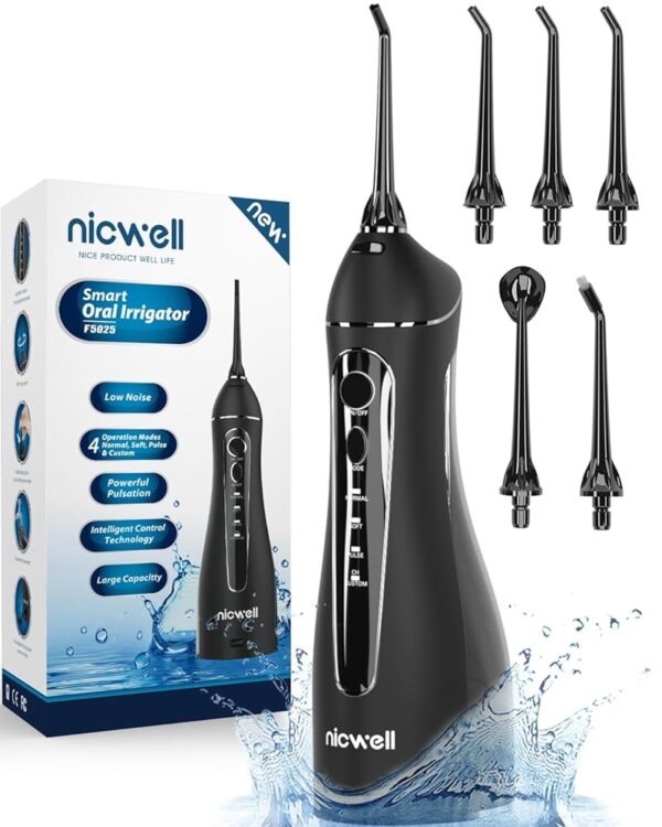 Nicwell Cordless Water Dental Flosser