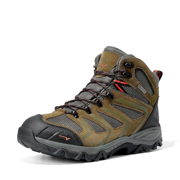 NORTIV 8 Men's Waterproof Ankle Hiking Boots