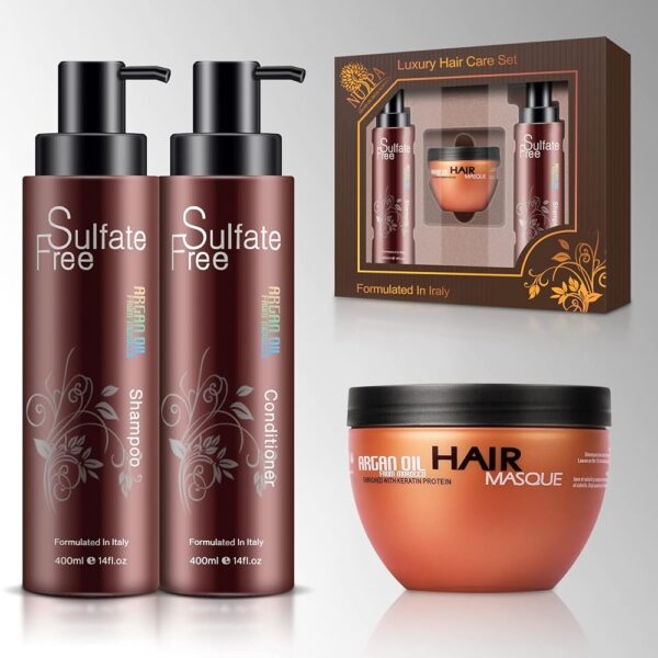 Nuspa Moroccan Argan Oil Hair Care Set