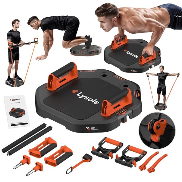 Push Up Board & Ab Roller System