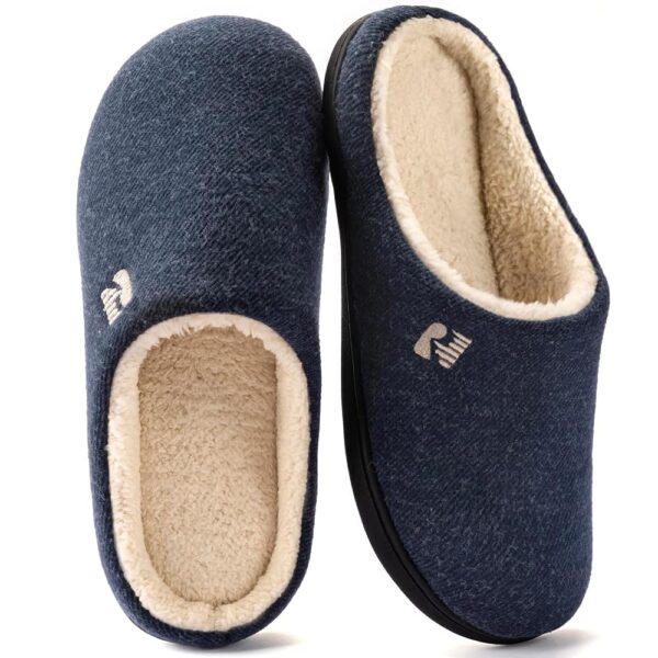 RockDove Men's Sherpa Memory Foam Clogs