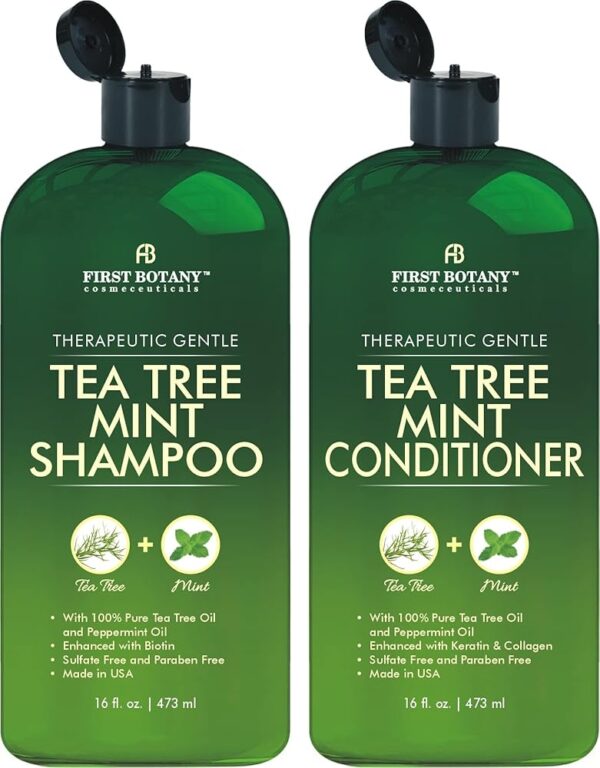 Tea Tree Mint Shampoo & Conditioner Duo