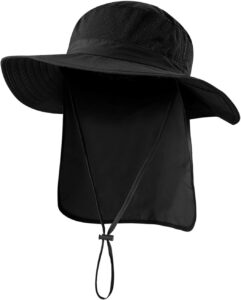 UPF50+ Mesh Wide Brim Sun Hat