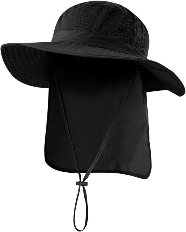 UPF50+ Mesh Wide Brim Sun Hat