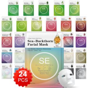 VESPRO 24 Pack Collagen Sheet Masks