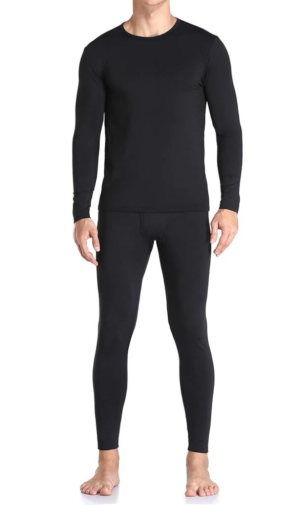 WEERTI Men's Fleece Lined Thermal Underwear