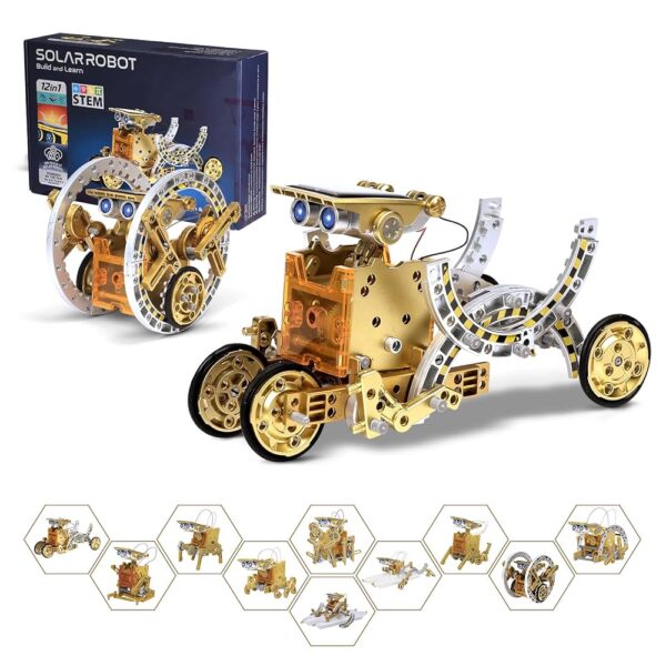 12-in-1 Solar Robot STEM Kits for Kids