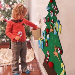 Aytai DIY Felt Christmas Tree Set