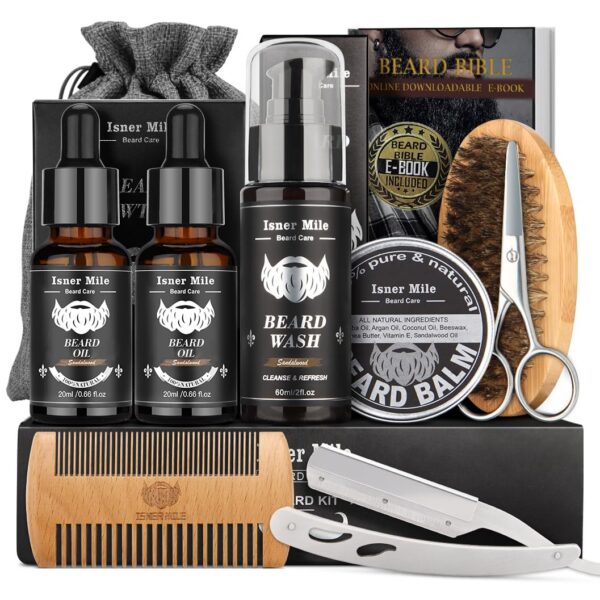 Isner Mile Complete Beard Grooming Kit