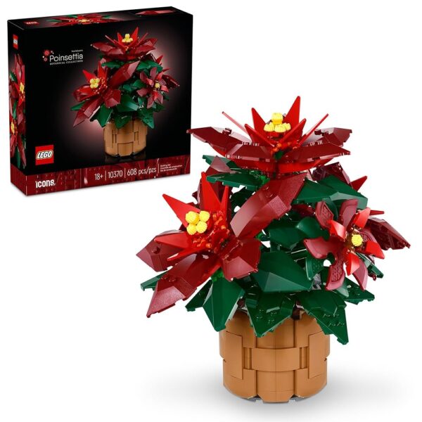 LEGO Icons Poinsettia Building Set