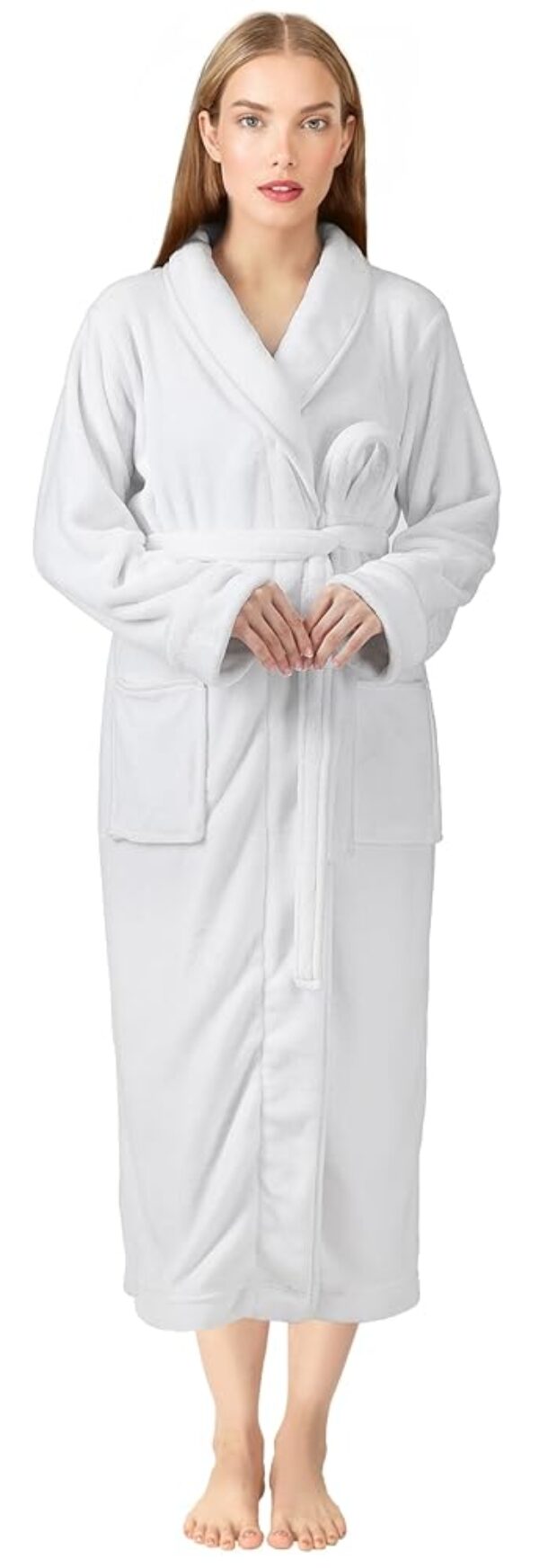 NY Threads Women's Plush Fleece Robe