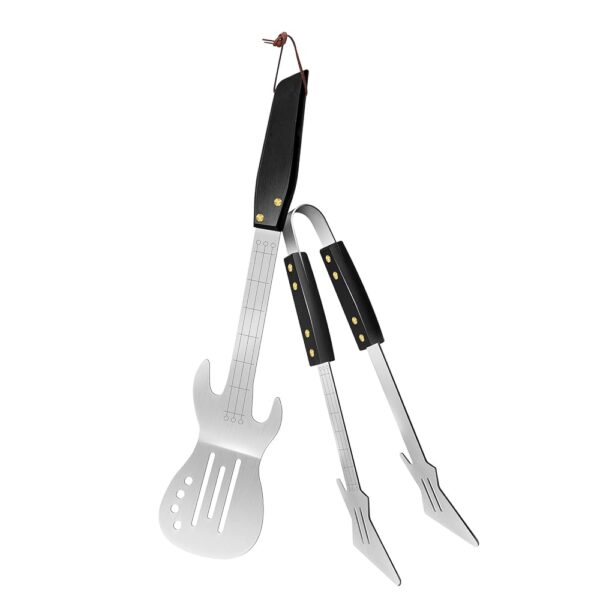 Rock Guitar Stainless Steel BBQ Tool Set